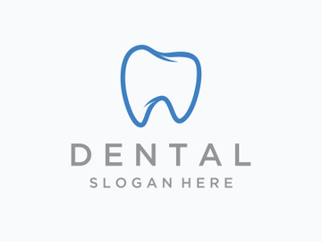 Dental abstract logo. Dental Health, dental care and dental clinic. Logo for health, dentist and clinic. preview picture