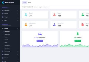 Nextro Able Bootstrap Admin Template