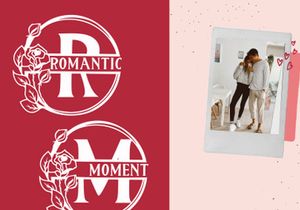 Lovely Valentine Monogram