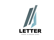 A Letter Logo, Letter Logotype Vector