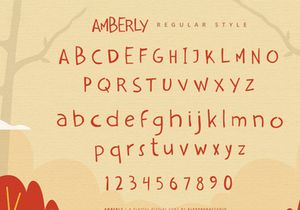 Amberly - Display Font