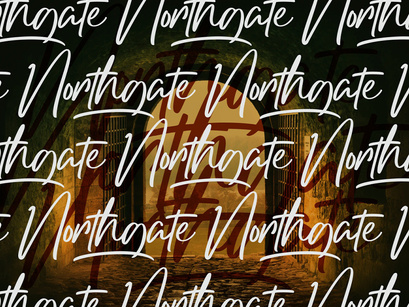 Northgate - Stylish Handwritten Font