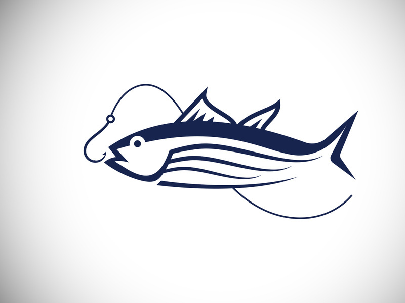Fishing logo. Fish Logo, Wild Fish Logo, Fly Fishing Logo, Fishing Hook,