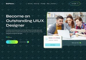 Education Website Design.