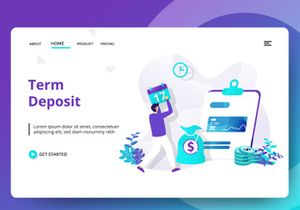 Credit And Loan Landing page template vol 2