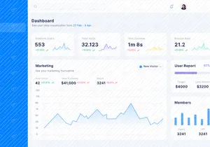 SaaS Dashboard UI Kit