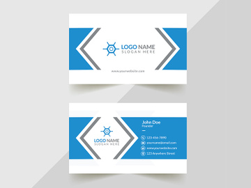 Corporate Business Card Design Template preview picture