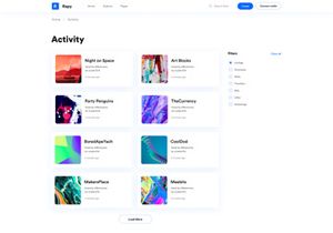 NFT Wallet/Upload/Create/Activity UI KIT