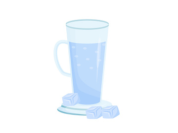 Cold mineral water cartoon vector illustration preview picture