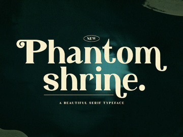 Phantom Shrine - Beautiful Serif Font preview picture