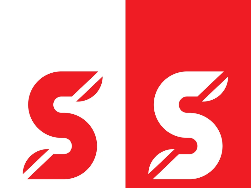 Business corporate S letter logo design vector