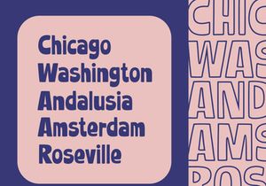 Canvas - Display Font