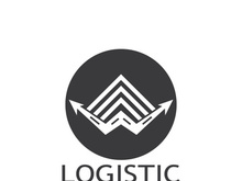 logistics logo icon illustration vector design  distribution symbol  delivery of goods  economy  finance