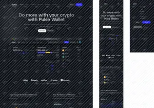 Pulse - Saas Website Landing Page