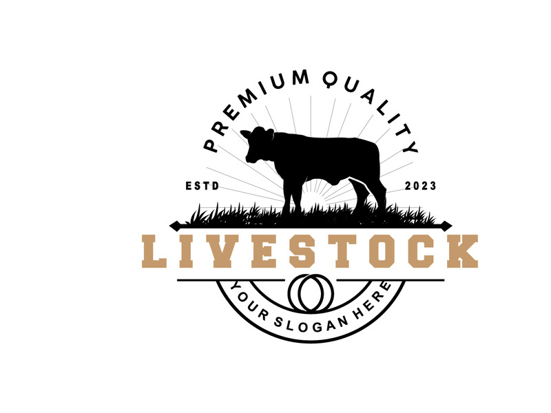Livestock Logo, Fram Garden Design