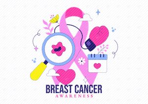 10 Breast Cancer Awareness Illustration
