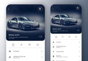 Car Controller App UI