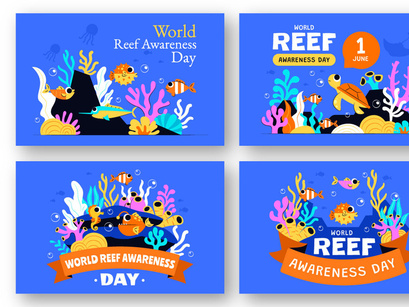 9 World Reef Awareness Day Illustration