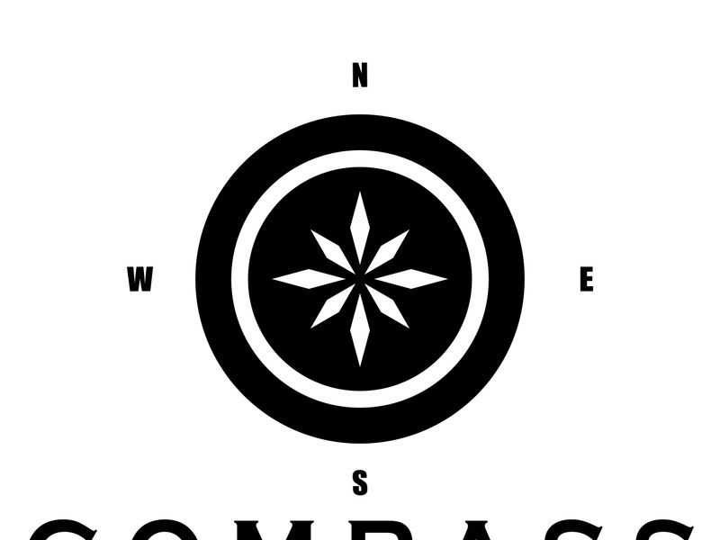 compass icon isolated on background.modern flat compass pictogram,business,marketing,internet concept.trendy simple vector symbol for websitedesign or button to mobile app.logo illustration.