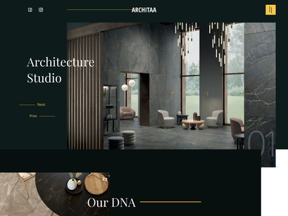 Architaa | Architecture & Interior Design Studio [Figma]