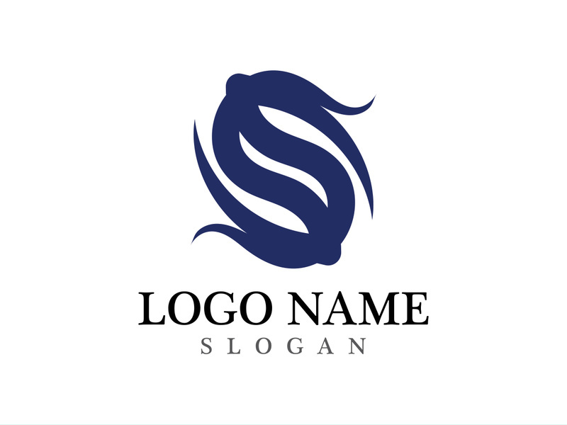 Business corporate S letter logo design vector