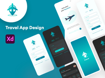 Travel App Design preview picture