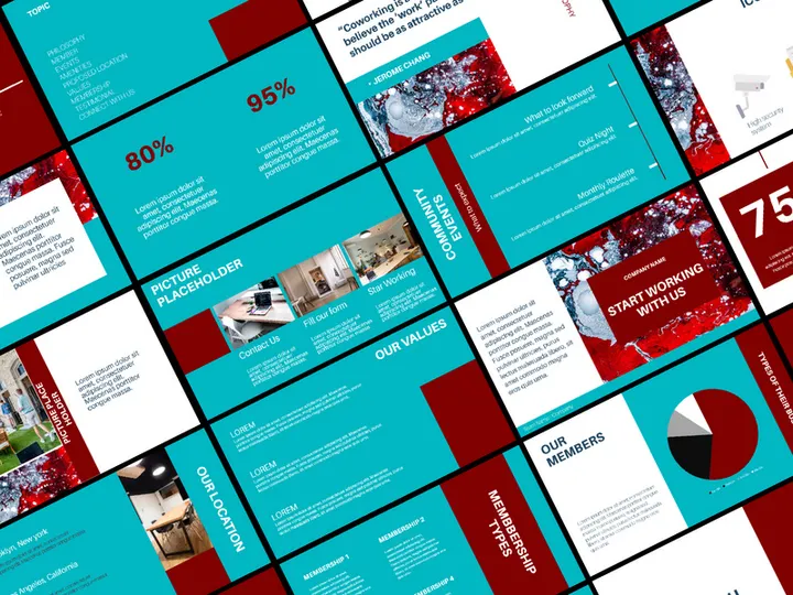 RBlu Presentation Template