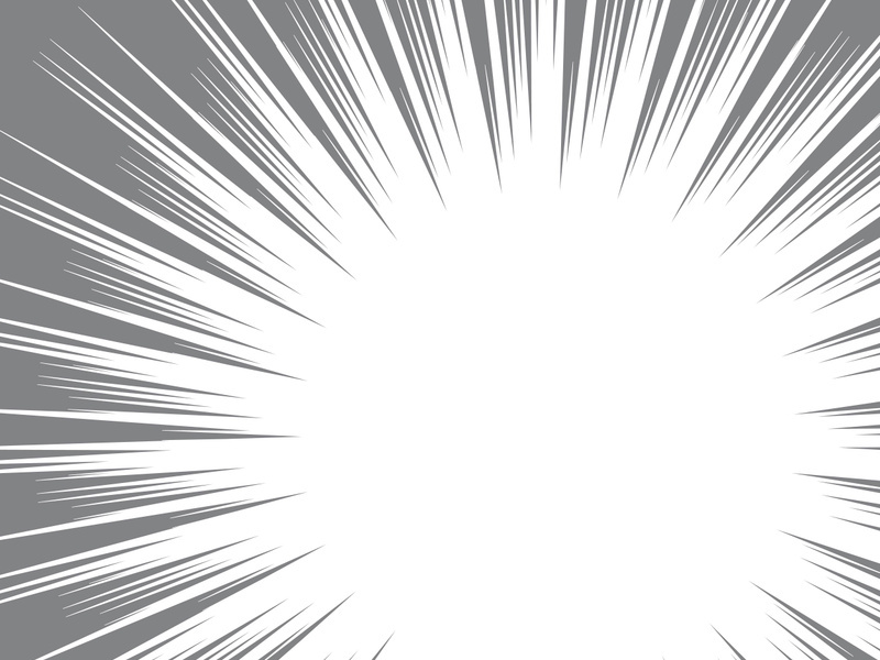 Speed Lines Comic Book Design Element Vector Illustration