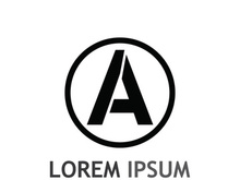 modern and creative initial letter A logo.