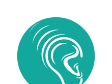 Hearing logo template and symbol vector icon design
