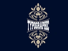 Vector Decorative Vintage Typography Ornament Elements, Greeting Card Design