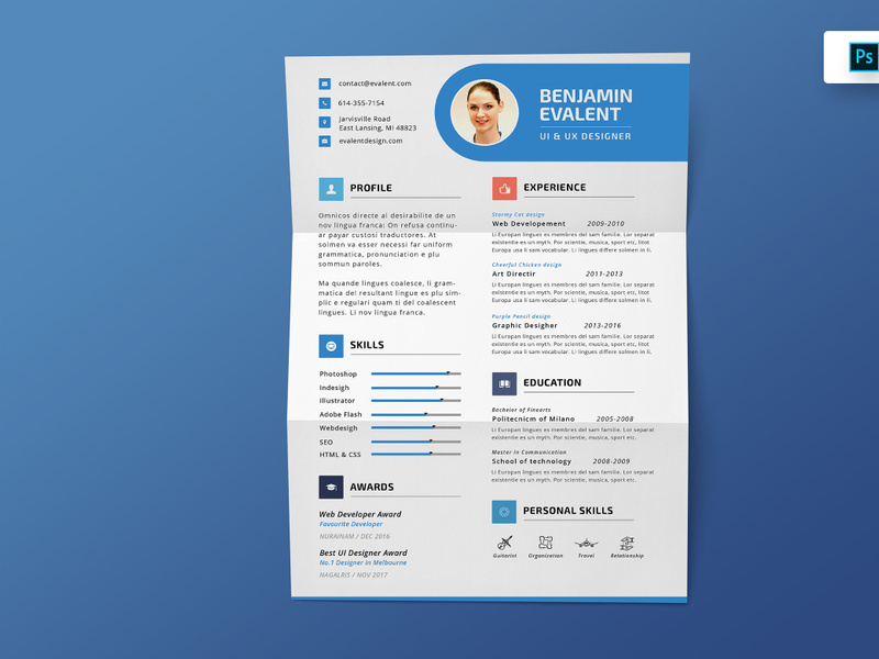 Resume CV Template-05