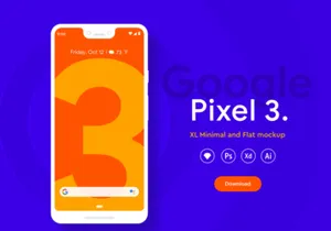 Pixel 3 XL mockups - Freebies