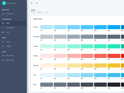 Datta Able – Free Tailwind CSS Admin Dashboard Template