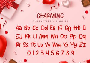 Charming - Romantic Display Font