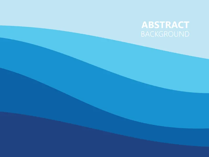Blue wave water background wallpaper vector