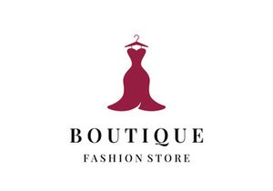 Women's clothing logo design.
