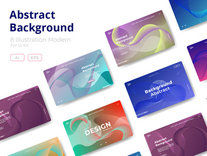 8 Abstract background design