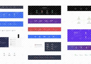 16 Widgets de Contadores para UI Kit Web