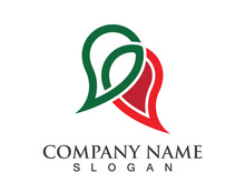 message bubble logo and symbol speech icon illustration