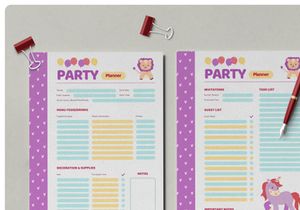 Playful Party and Event Planner