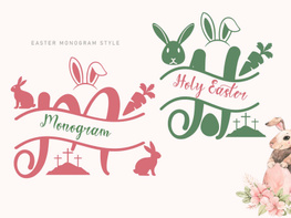 Holy Easter Monogram preview picture