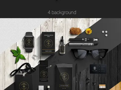 Corporate Style PSD Mockup