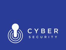 Creative design of technology digital cyber security logo with modern shield and key protection concept. Logo for business, digital and technology.