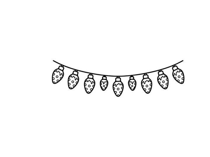 Decorative holiday background with festive elements