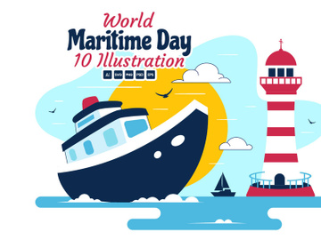 10 World Maritime Day Illustration preview picture