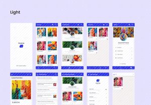 Nverse - NFT Creator Gallery  UI Kit