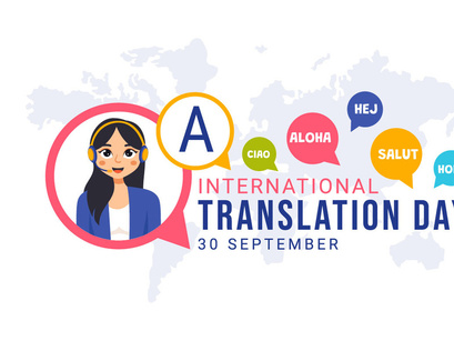 11 International Translation Day Illustration