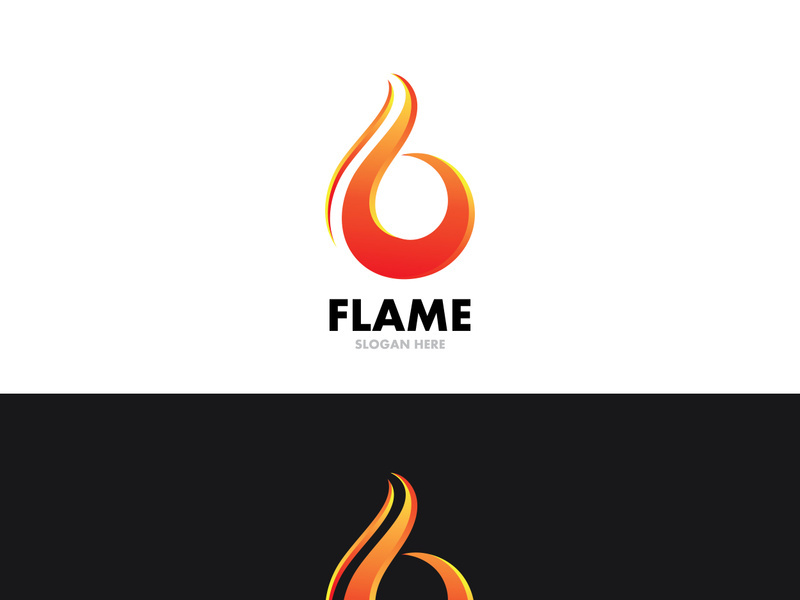 Fire flame vector illustration design