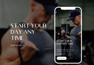 Gym Onboarding App Design